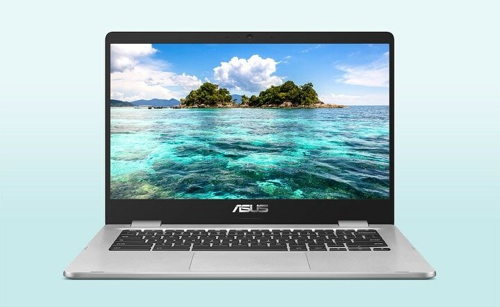 Laptop ASUS Chromebook C424 C424MA-EB0138 przód