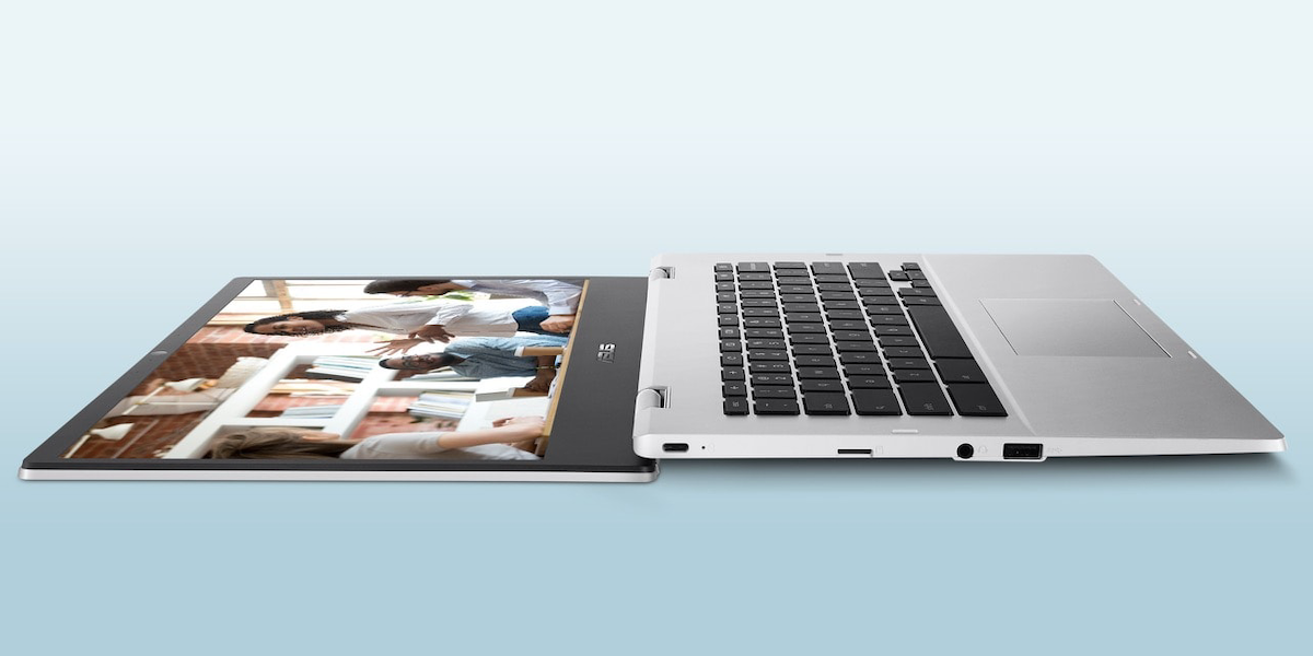 Laptop Asus Chromebook CX1400CNA-BV0140 rozłożona matryca