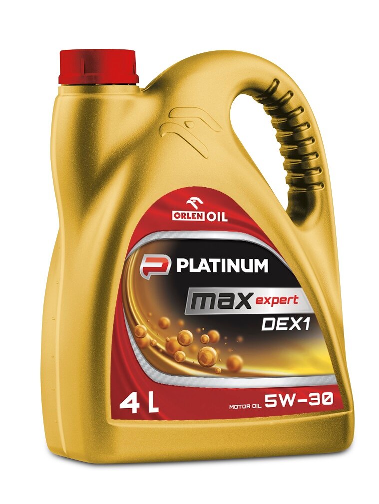 Olej silnikowy Orlen Oil Platinum MaxExpert Dex1 5W-30 4000 ml frontem