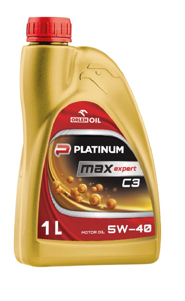 Olej silnikowy Orlen Oil Platinum MaxExpert C3 5W-40 1000 ml frontem