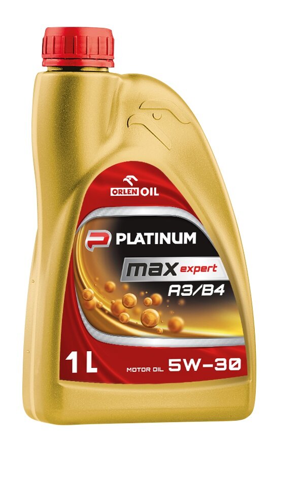 Olej silnikowy Orlen Oil Platinum MaxExpert A3/B4 1000 ml z przodu