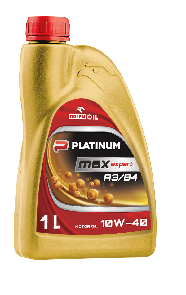 Olej silnikowy Orlen Oil Platinum MaxExpert A3/B4 10W-40 1000 ml frontem