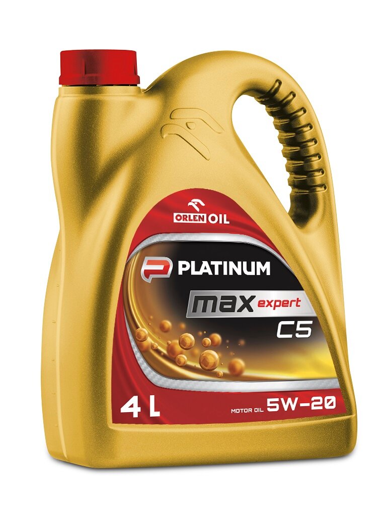 Olej silnikowy Platinum MaxExpert C5 5W20 4000 ml opakowanie