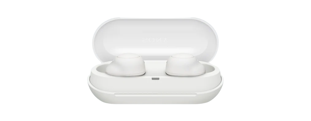 Słuchawki bezprzewodowe Sony WF-C500 Białe w etui