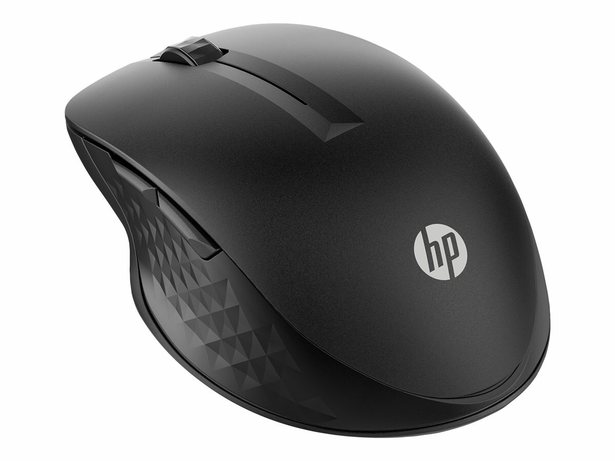 Mysz bezprzewodowa HP 430 Czarna pod skosem w lewo
