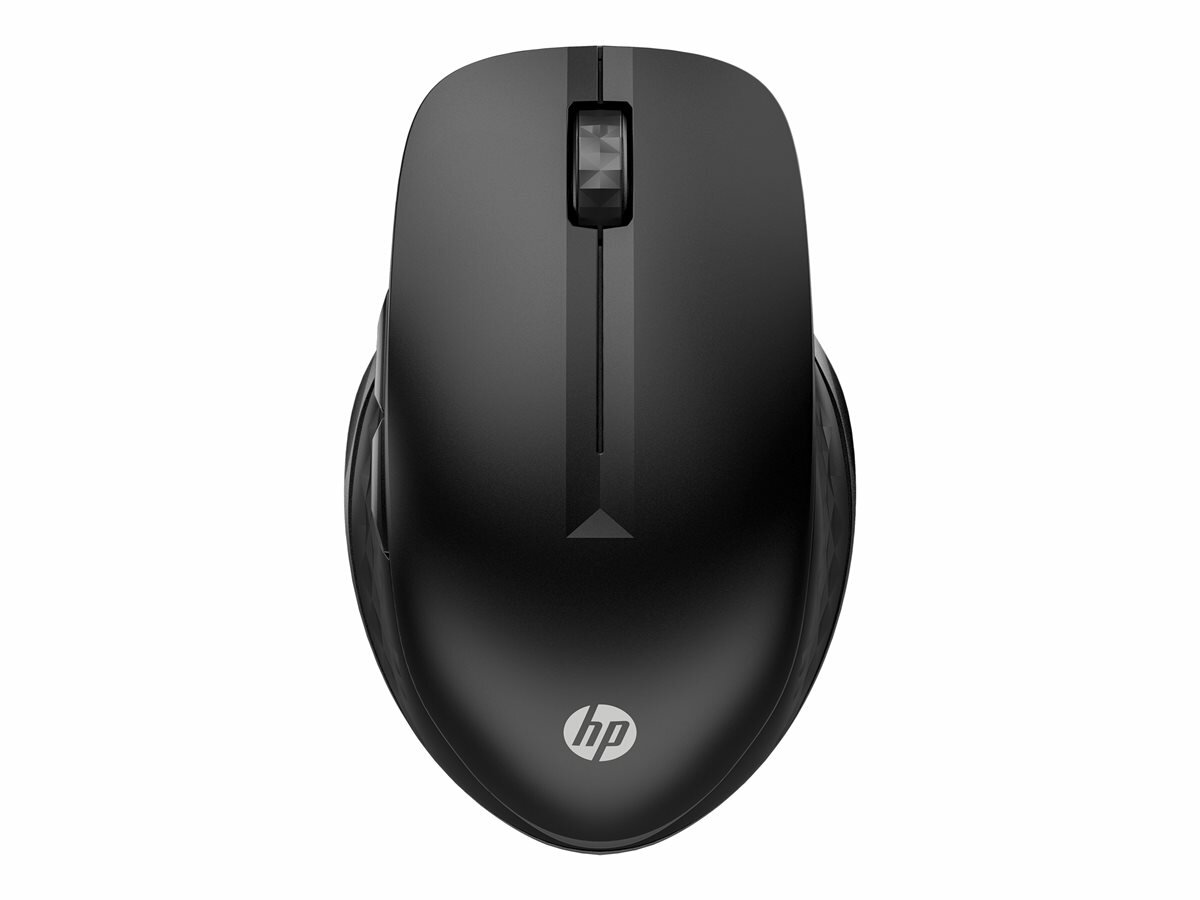Mysz bezprzewodowa HP 430 Czarna od frontu