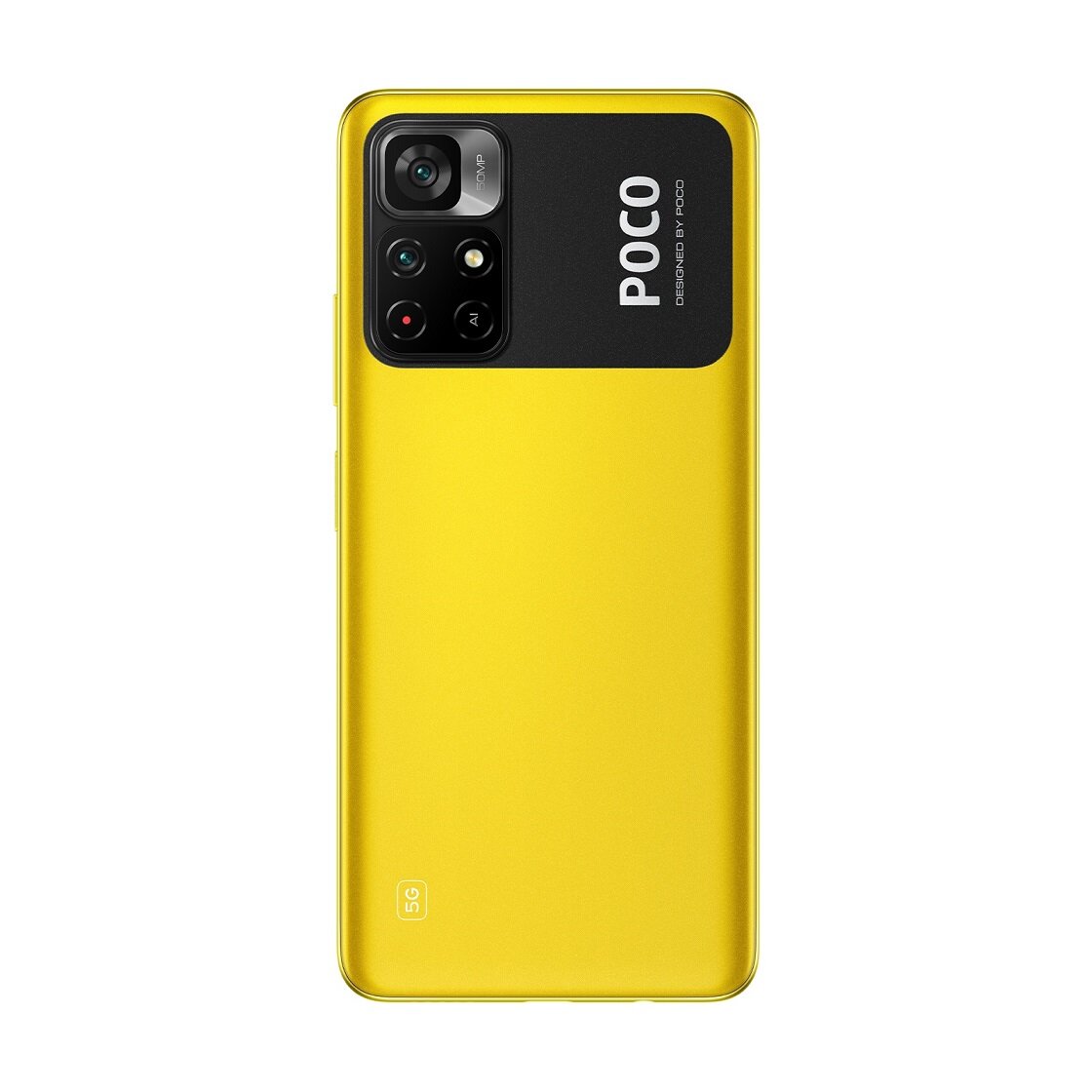 Xiaomi POCO M4 Pro 5G 4/64GB Żółty z tyłu
