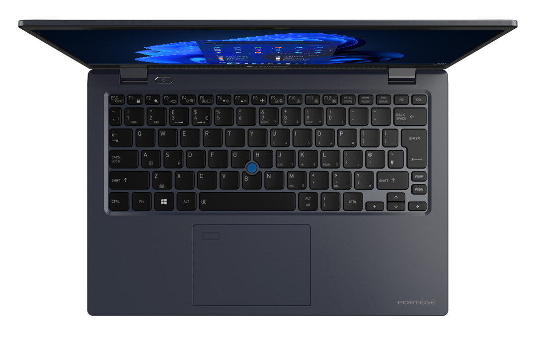 Laptop Dynabook Portege X30L-J-10J widoczny z góry