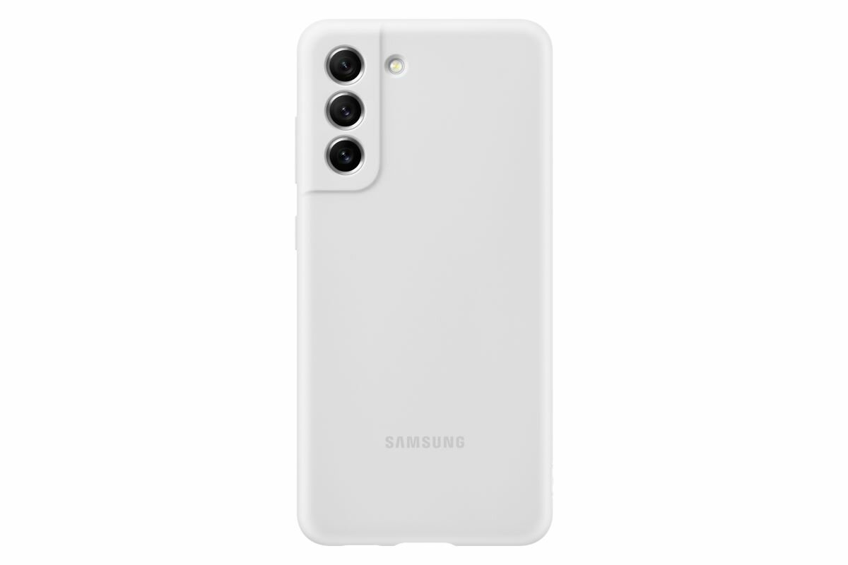 Etui Samsung EF-PG990TWEGWW na smartfonie w białym kolorze