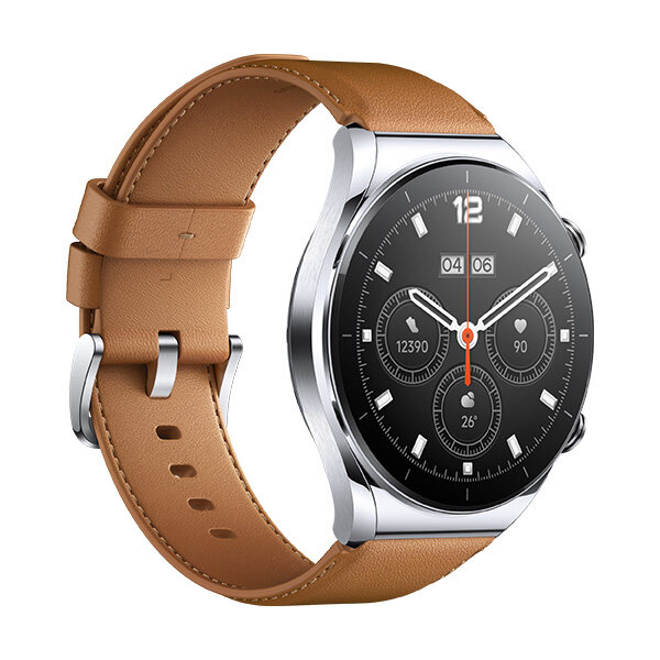 Smartwatch Xiaomi Watch S1 Srebny z boku