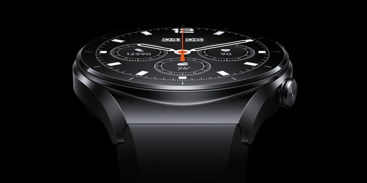 Smartwatch Xiaomi Watch S1 Srebny z dołu