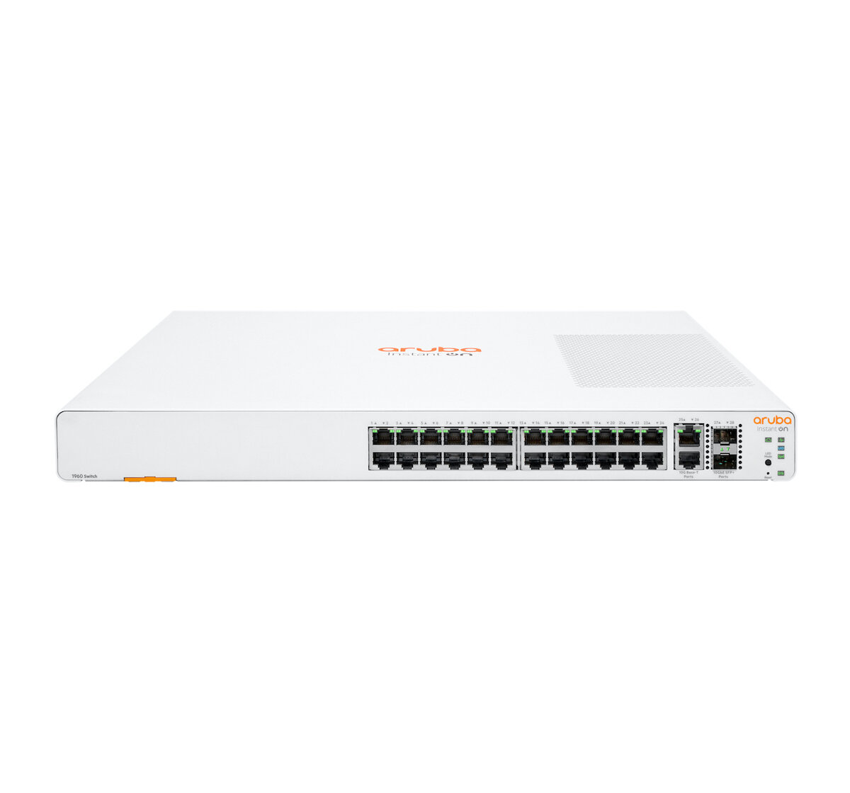 Switch HP Aruba JL806A 10 Gigabit Ethernet frontem 