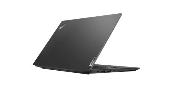Laptop Lenovo ThinkPad E15 Gen 3 20YG004CPB widok na pokrywę matrycy pod skosem