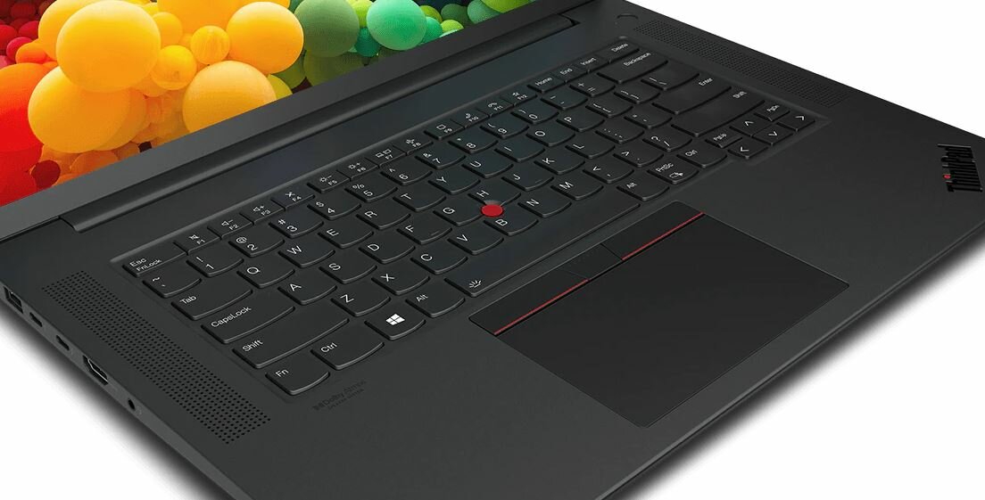 Laptop Lenovo ThinkPad P1 G4 32/1000 GB klawiatura