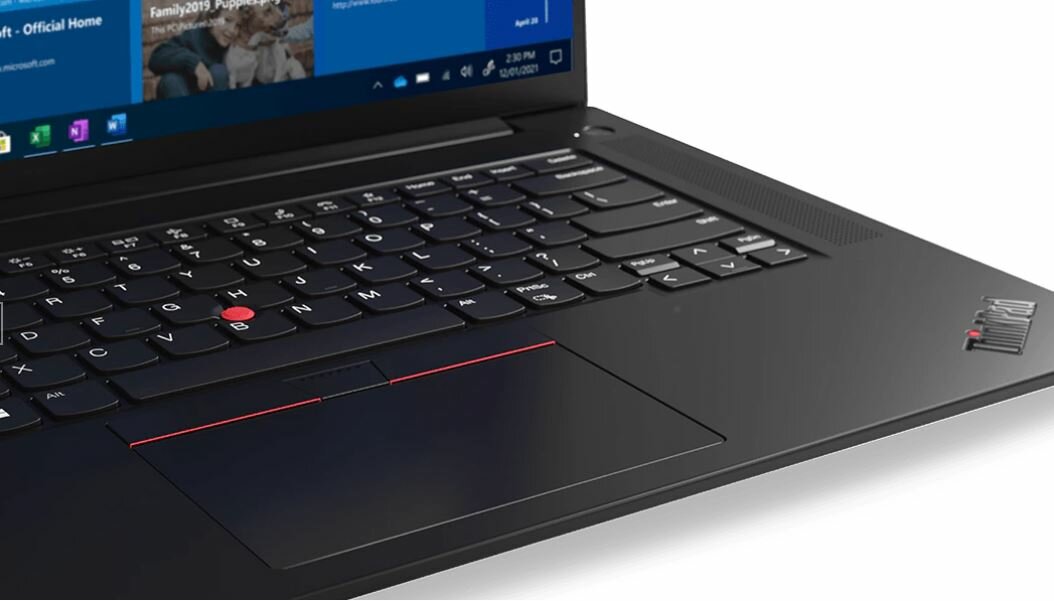 Laptop Lenovo ThinkPad X1 Extreme Gen 4 32/1000 GB klawiatura