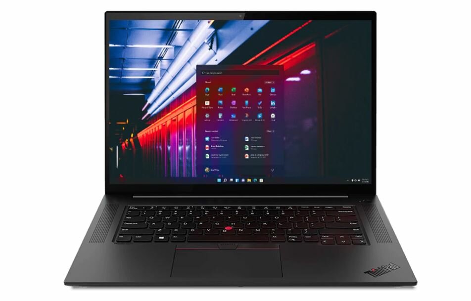 Laptop Lenovo ThinkPad X1 Extreme Gen 4 32/1000 GB kolory na ekranie