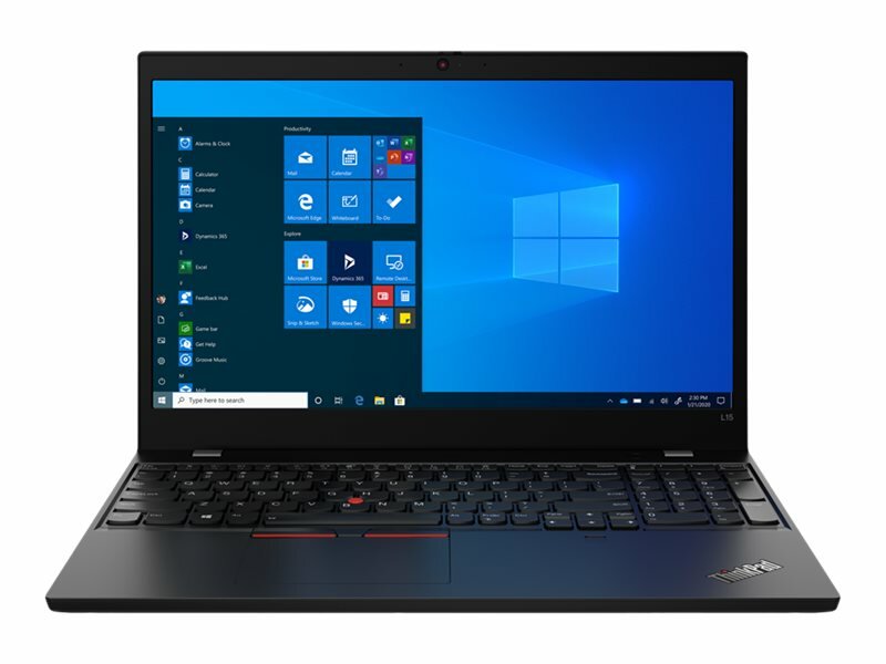 Laptop Lenovo ThinkPad L15 Gen 2 20X70041PB otwarty widok z przodu