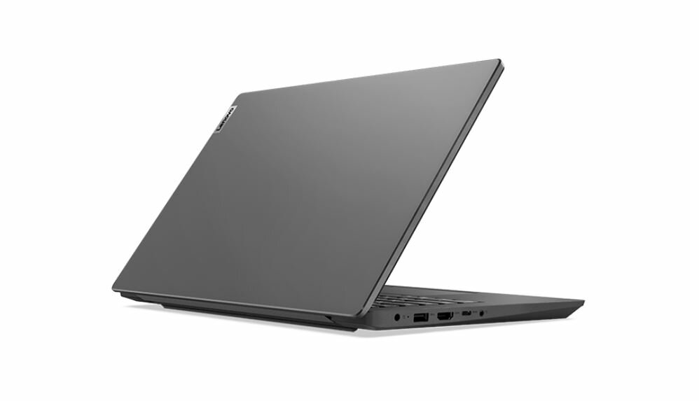 Laptop Lenovo V15 G2 (Intel) 82KB0002PB tył lekko otwarty
