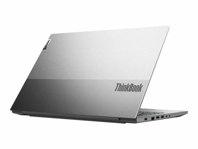 Laptop Lenovo ThinkBook 15p G2 (Intel) 21B1000VPB tył uchylony