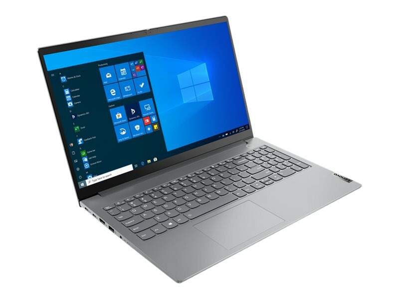 Laptop Lenovo ThinkBook 15 G3 (AMD) 21A400B2PB przód laptopa pod kątem
