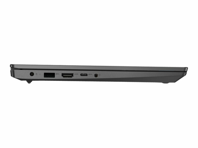 Laptop Lenovo V14 G2 82KC00AWPB widok na bok laptopa