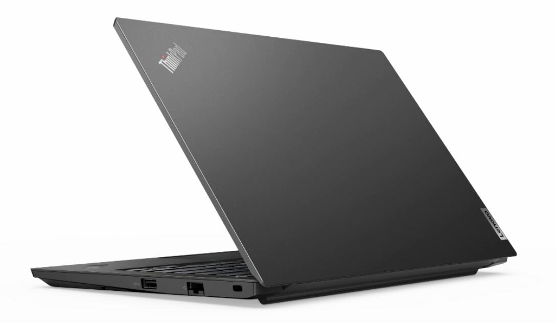 Laptop Lenovo ThinkPad E14 G2 (Intel) 20TA00K6PB tył pod kątem