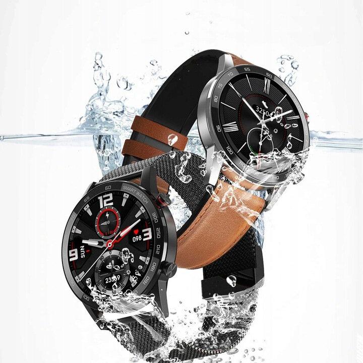 Smartwatch Oromed ORO-SMART FIT 4 dwa smartwatche zamurzone w wodzie