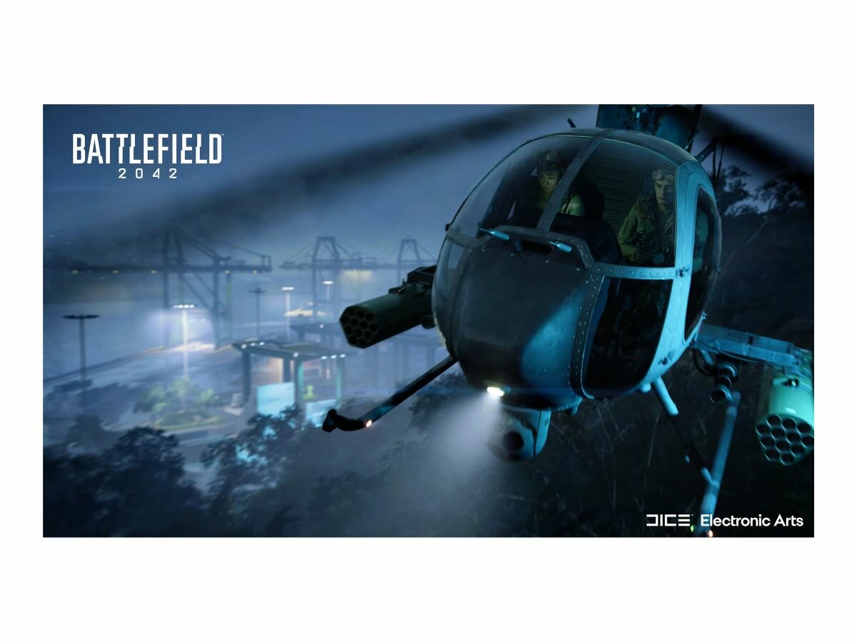Gra Electronic Arts Battlefield 2042 scena z gry, helikopter