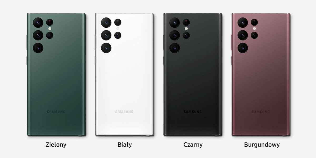 Smartfon Samsung Galaxy S22 Ultra 8GB/128GB burgundowy różne kolory