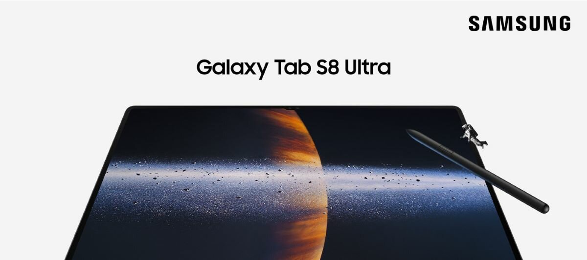 Tablet Samsung Galaxy Tab S8 Ultra SM-X900 tablet z rysikiem
