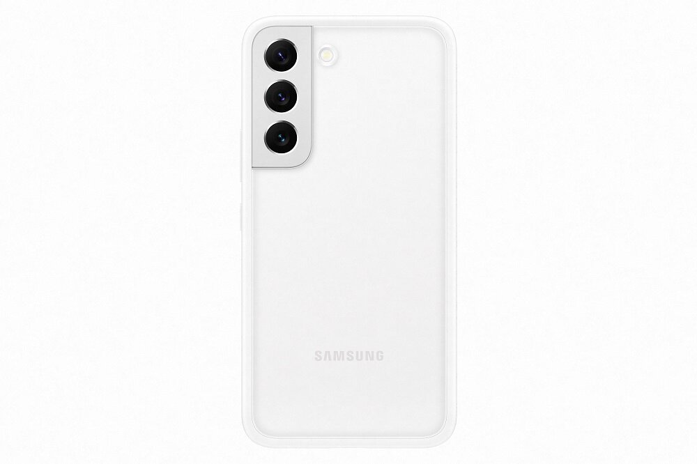 Etui Samsung Frame Cover EF-MS901CWEGWW widok na etui na pleckach telefonu