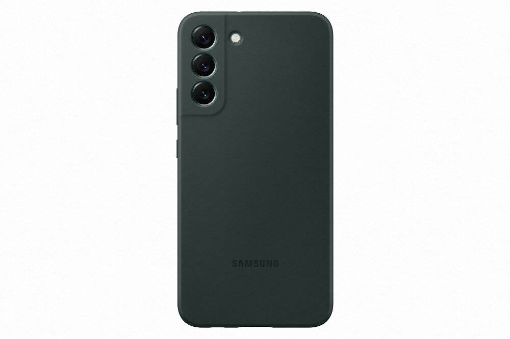 Etui Samsung Silicone Cover EF-PS906TGEGWW widok na etui na pleckach telefonu