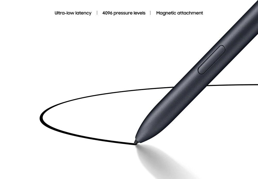 Rysik Samsung S Pen EJ-PT870BJEGEU widok na rysik pod skosem w prawo
