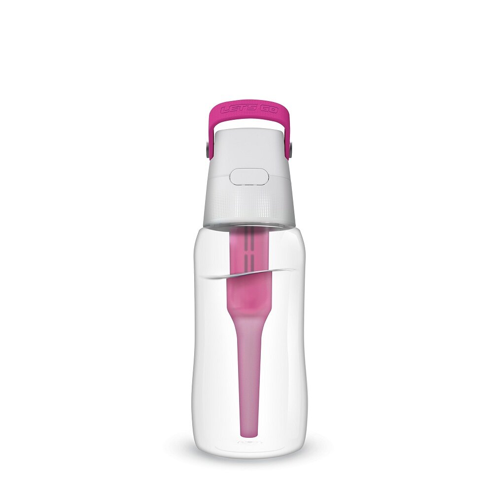 Butelka filtrująca Dafi Solid 0,5L Flamingowy z przodu