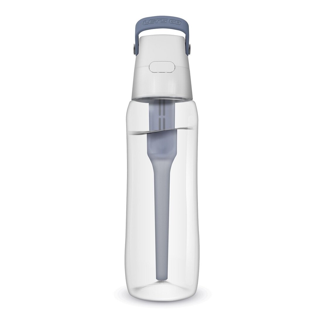 Butelka filtrująca Dafi Solid 0,7L Jeansowa z przodu