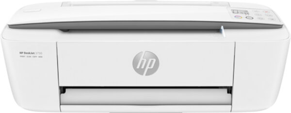 Drukarka HP DeskJet 3750 All-in-One A4 kolor widok drukarki od frontu