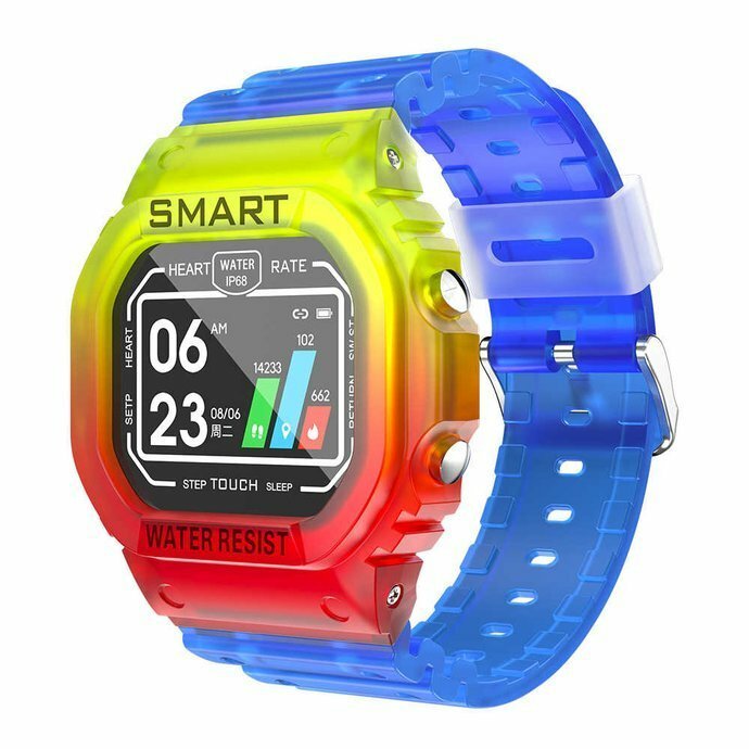 Smartwatch Kumi U2 U2M kolorowy widok lekko od boku