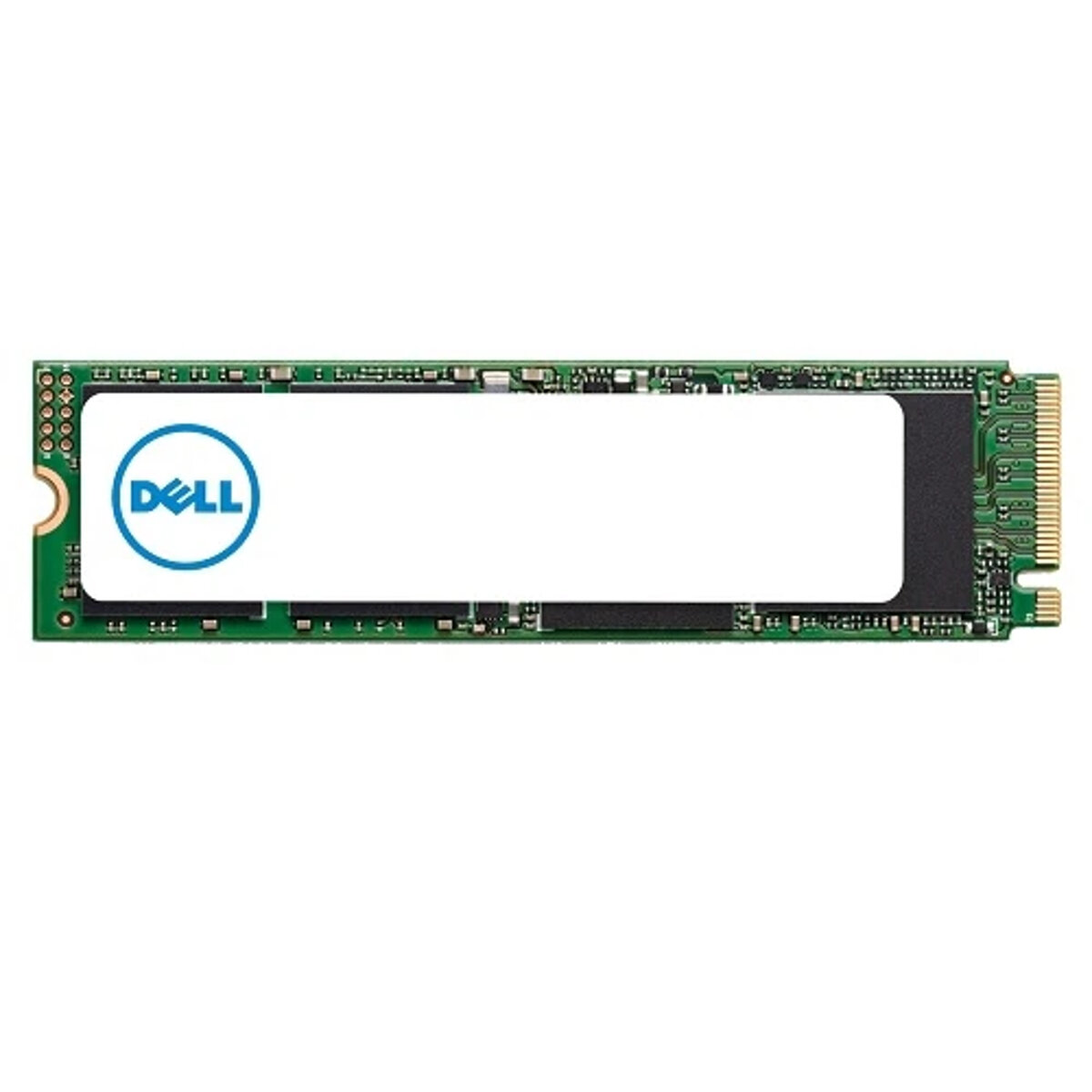 Dysku SSD Dell Technologies AB400209 2TB od frontu na białym tle