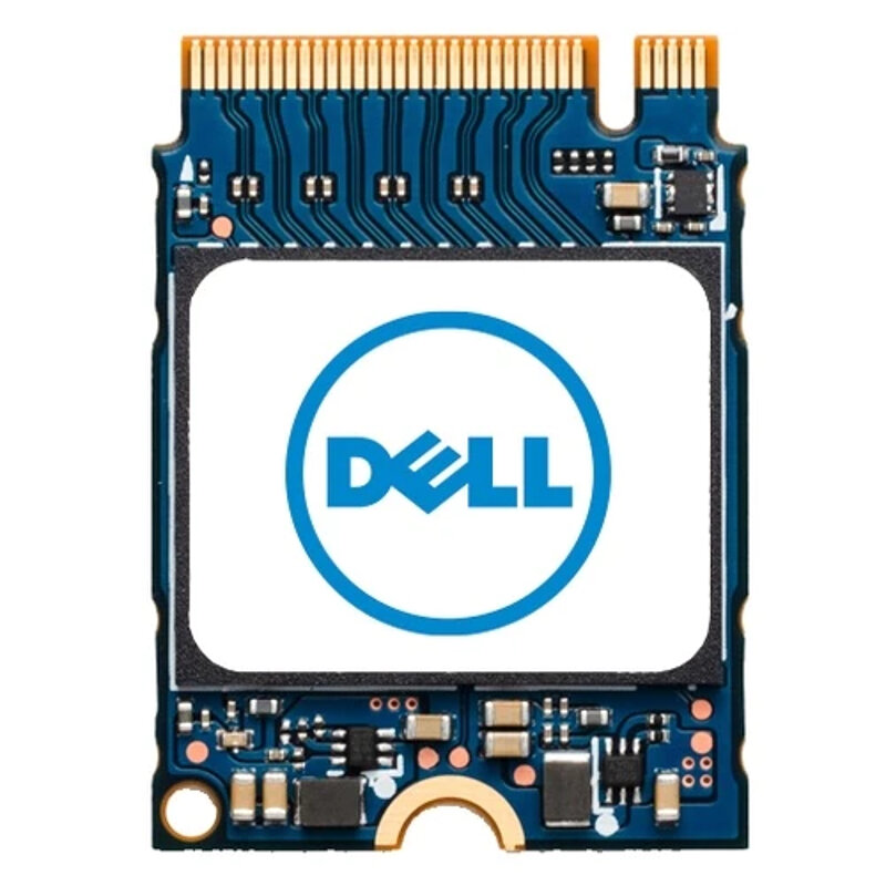 Dysk Dell Technologies AB292881 M.2 PCIe NVME Gen SSD 512GB od frontu na białym tle