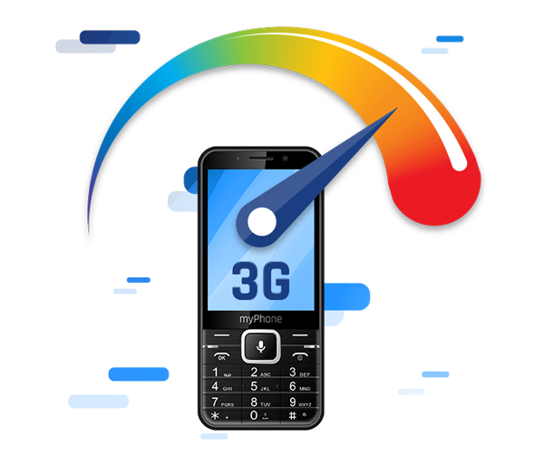 Telefon myPhone Up Smart z grafiką 3g