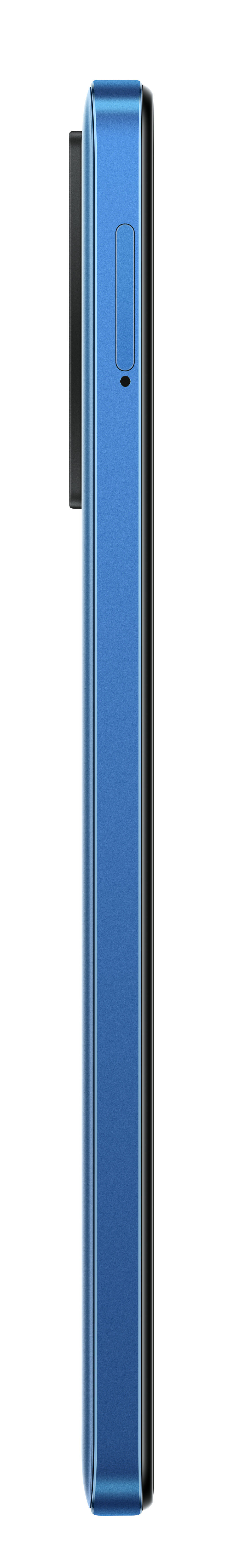 Smartfon Xiaomi Redmi Note 11 4/128 niebieski zmierzch lewy bok