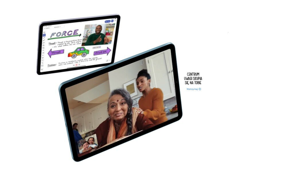 Tablet Apple iPad Air MM9C3FD/A Wi-Fi 64GB Space Grey przedni aparat