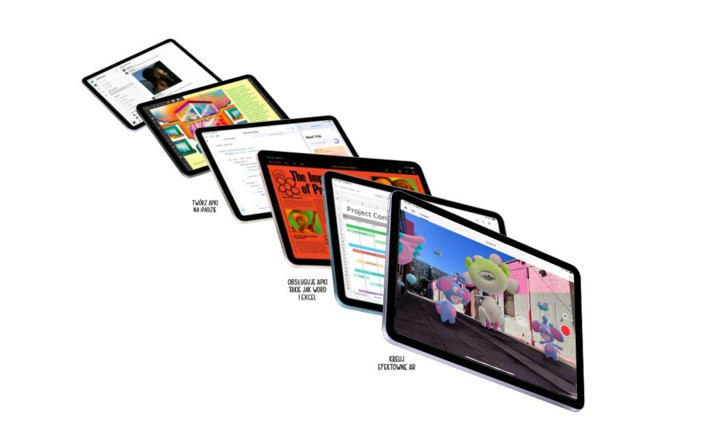 Tablet Apple iPad Air MM9F3FD/A Wi-Fi 64GB Starlight aplikacje z App Store