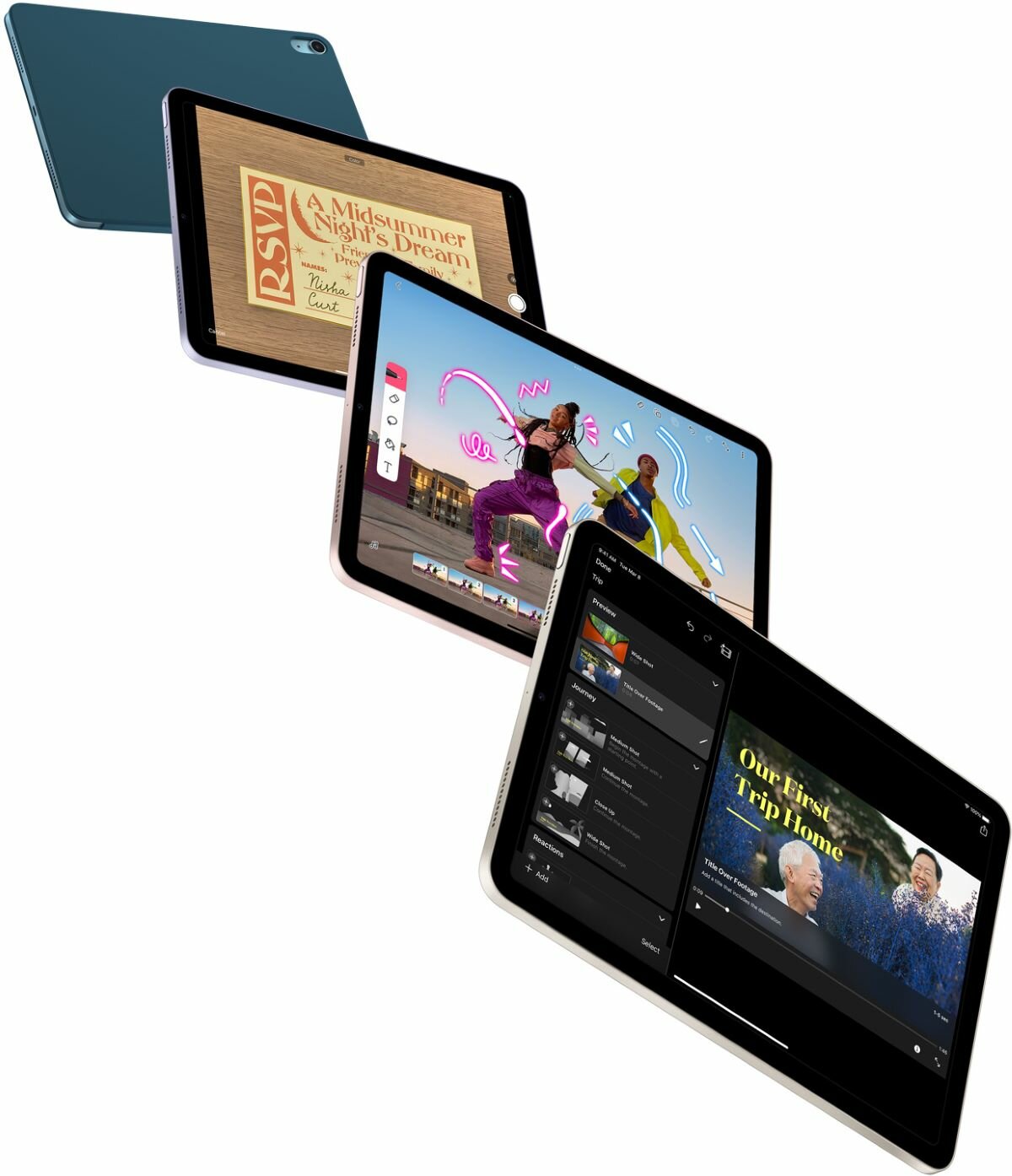 Tablet Apple iPad Air MM6T3FD/A aparat tylny