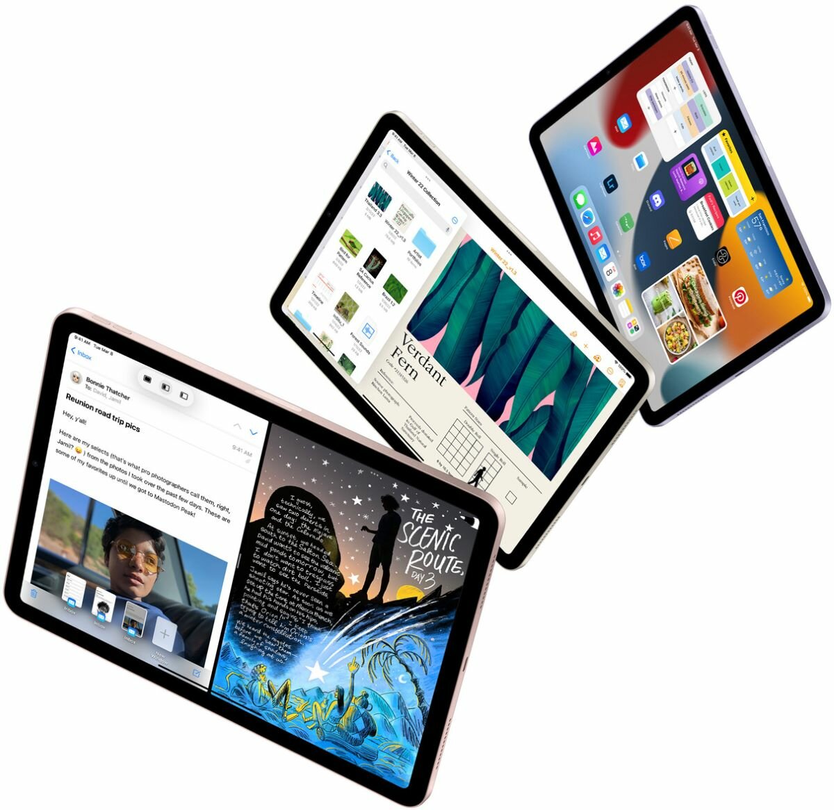 Tablet Apple iPad Air MM6T3FD/A trzy tablety