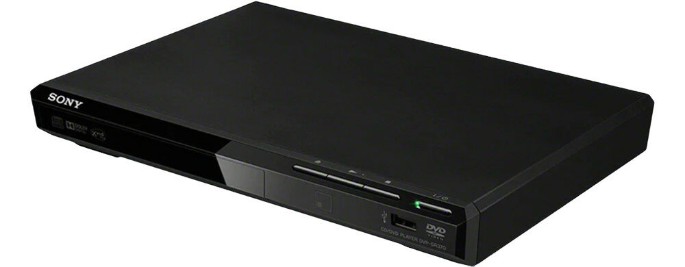 Odtwarzacz DVD Sony DVP-SR370B USB widok z góry