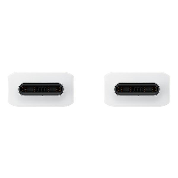 Kabel Samsung EP-DX510JW USB-C - USB-C 5A biały 1.8m wejścia USB-C