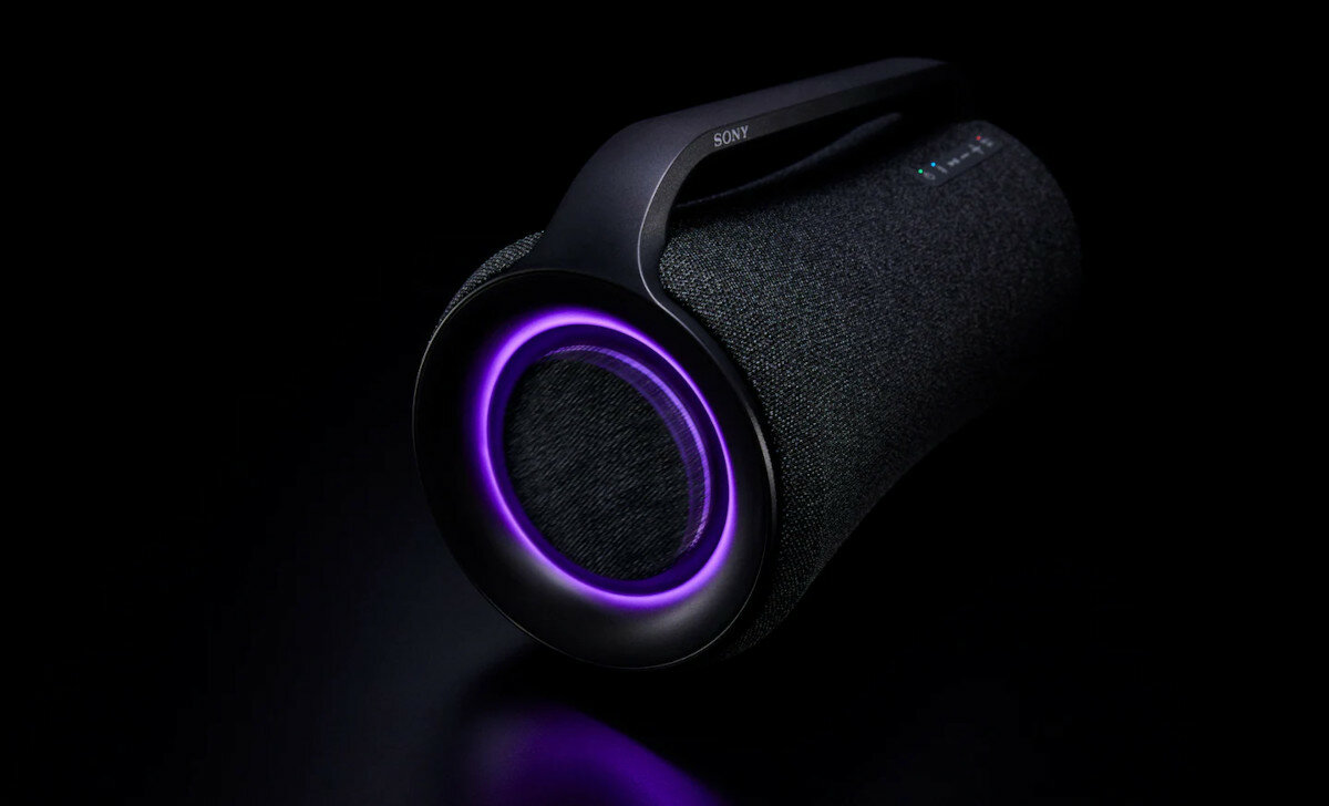 Głośnik Sony SRS-XG500B Bluetooth fioletowe światło