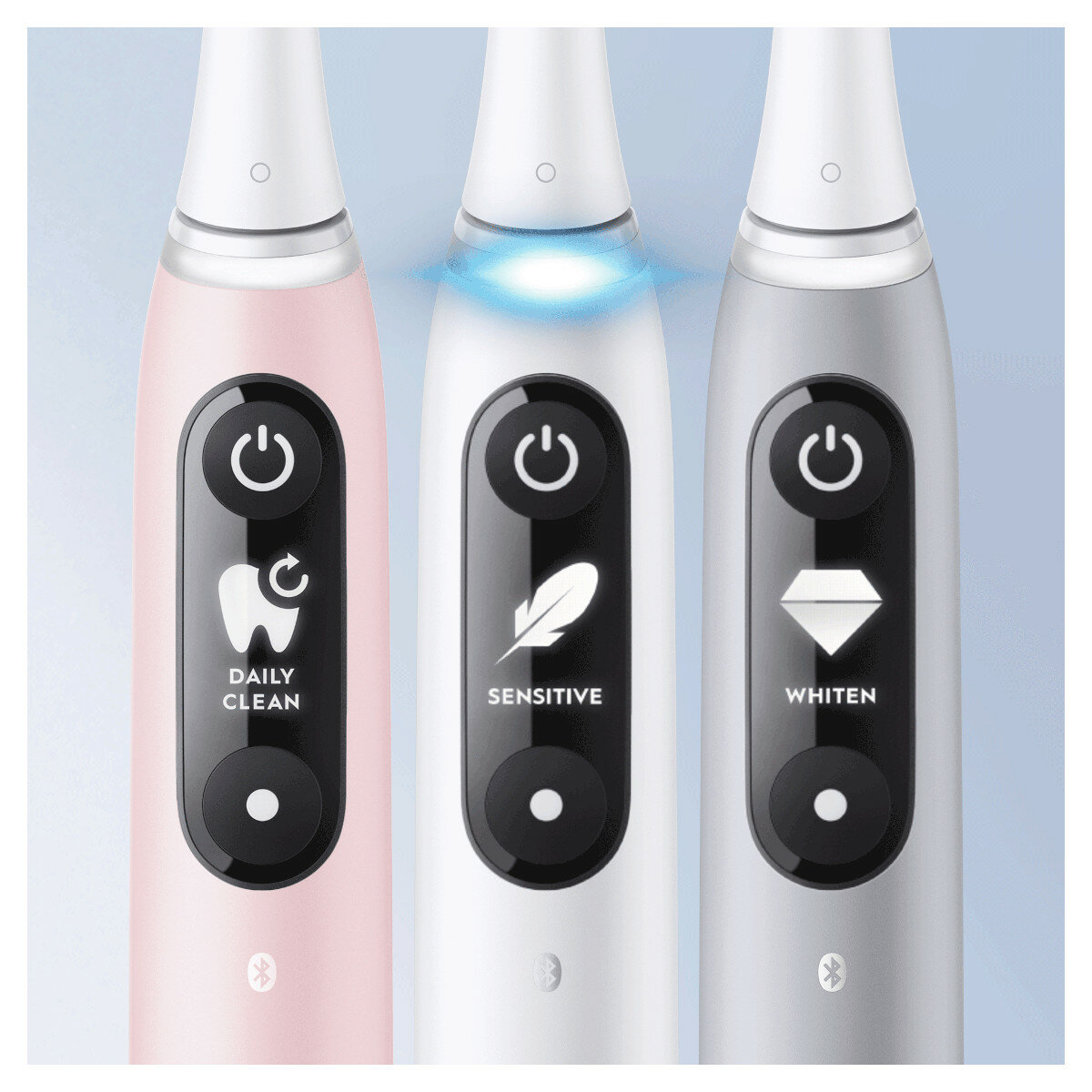 Szczoteczka elektryczna Oral-B PRO IO6 biała tryby czyszczenia