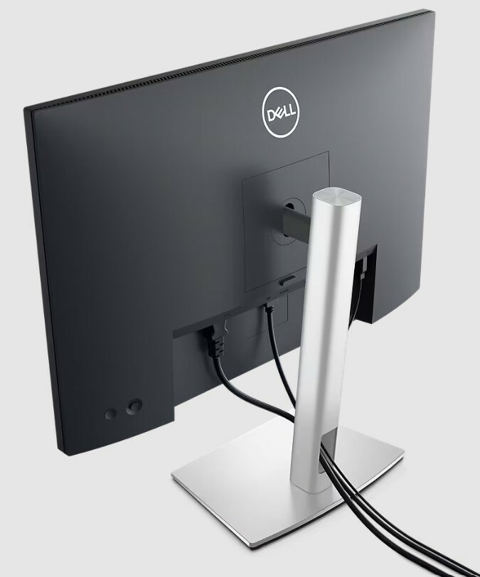 Monitor Dell P2423 24” WUXGA widok monitora od tyłu